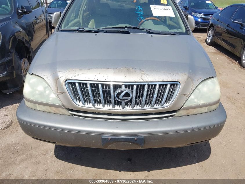2002 Lexus Rx 300 VIN: JTJHF10U820253772 Lot: 39964689