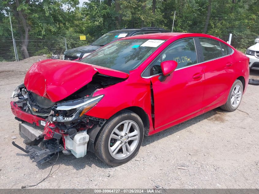 2017 Chevrolet Cruze Lt VIN: 1G1BE5SM2H7134463 Lot: 39964727