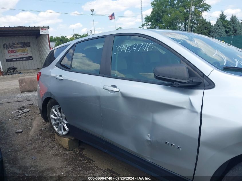 2020 Chevrolet Equinox Awd Ls VIN: 3GNAXSEV4LS722821 Lot: 39964740