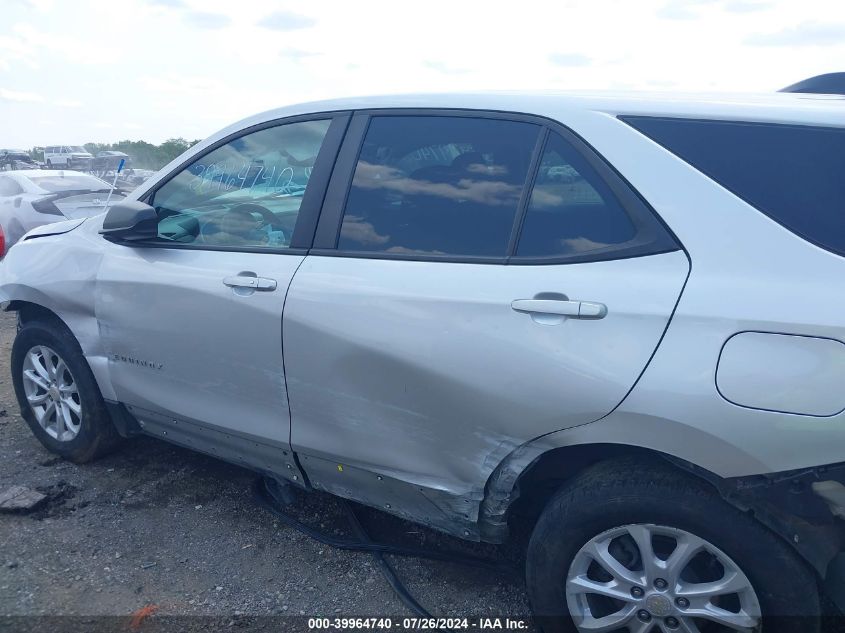 2020 Chevrolet Equinox Awd Ls VIN: 3GNAXSEV4LS722821 Lot: 39964740