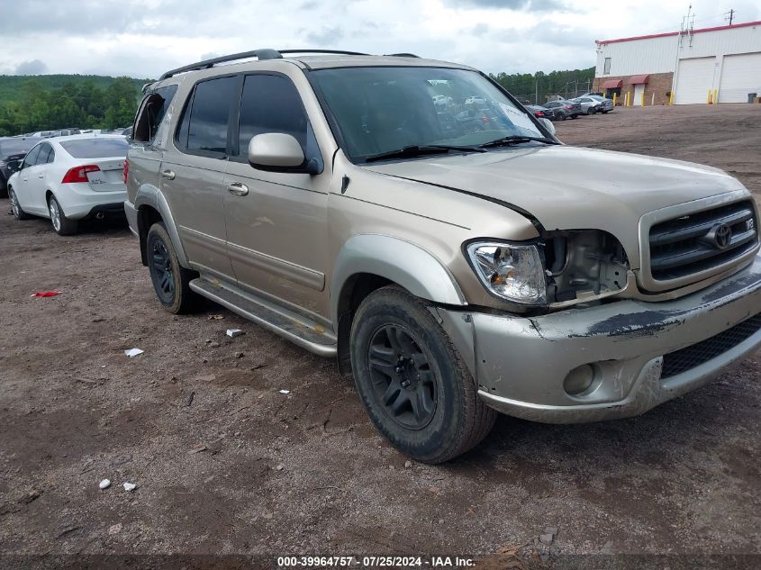 5TDZT34A32S128252 2002 Toyota Sequoia Sr5 V8