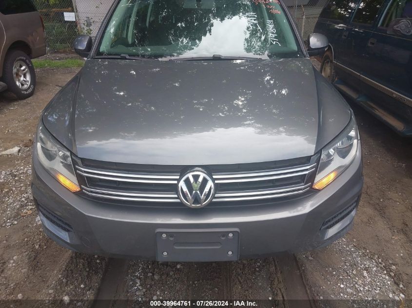 2015 Volkswagen Tiguan S VIN: WVGAV7AX7FW514844 Lot: 39964761