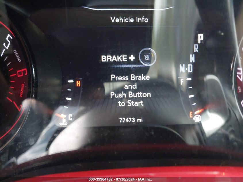 2019 Dodge Challenger R/T VIN: 2C3CDZBT3KH655382 Lot: 39964762