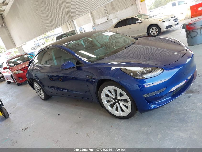 2022 Tesla Model 3 VIN: 5YJ3E1EB3NF265924 Lot: 39964790