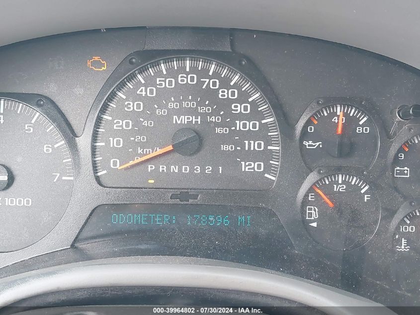 2006 Chevrolet Trailblazer Lt VIN: 1GNDT13S562314629 Lot: 39964802