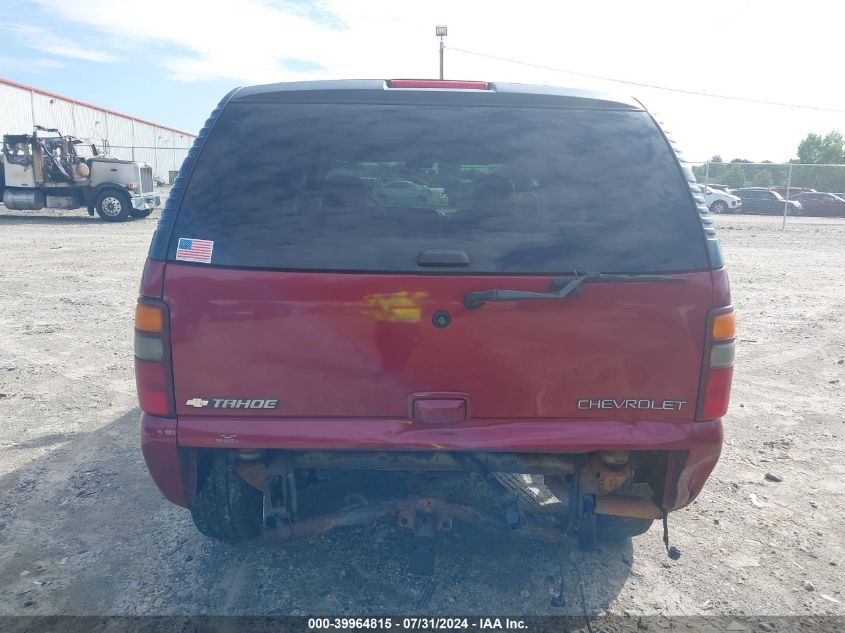 2005 Chevrolet Tahoe Z71 VIN: 1GNEK13TX5R273355 Lot: 39964815