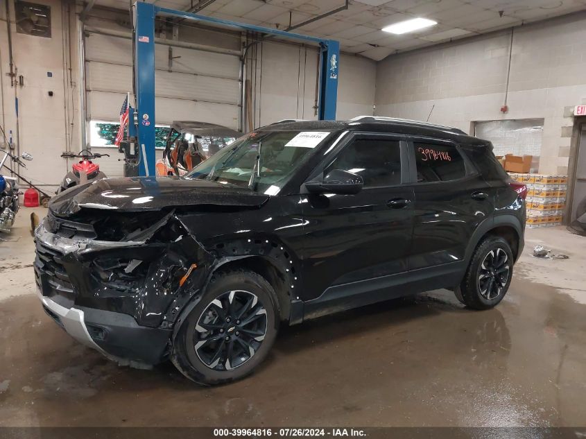 2021 Chevrolet Trailblazer Awd Lt VIN: KL79MRSL4MB131401 Lot: 39964816