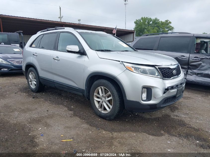 2014 KIA SORENTO LX - 5XYKT3A69EG519828