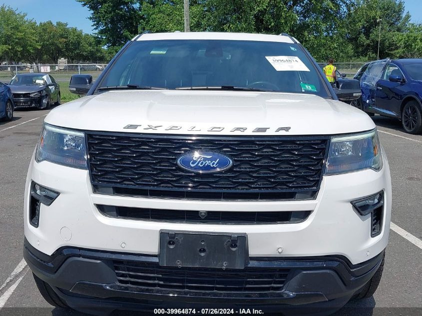 2018 Ford Explorer Sport VIN: 1FM5K8GT5JGC78900 Lot: 39964874