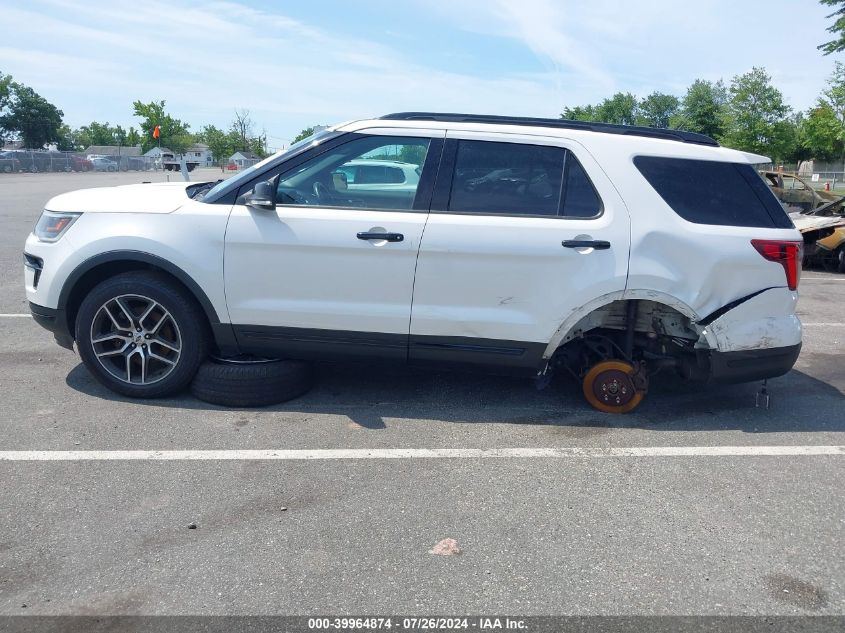 2018 Ford Explorer Sport VIN: 1FM5K8GT5JGC78900 Lot: 39964874