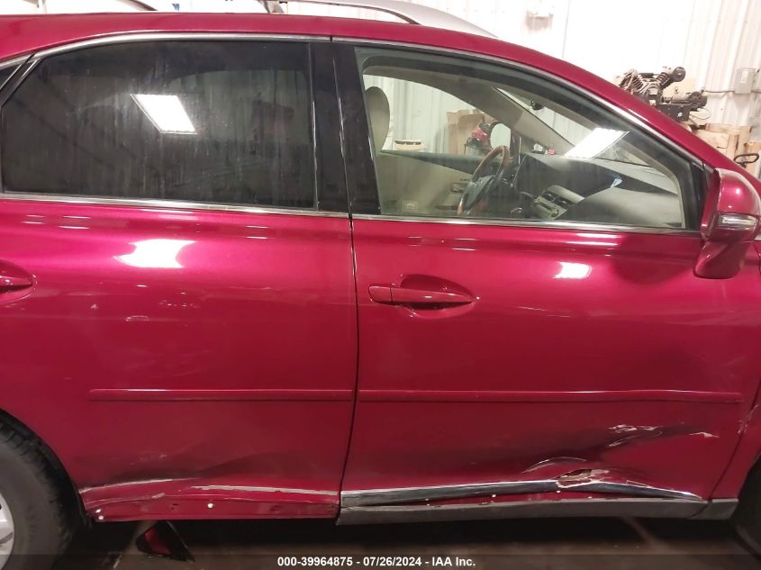 2010 Lexus Rx 350 VIN: 2T2BK1BA1AC075291 Lot: 39964875