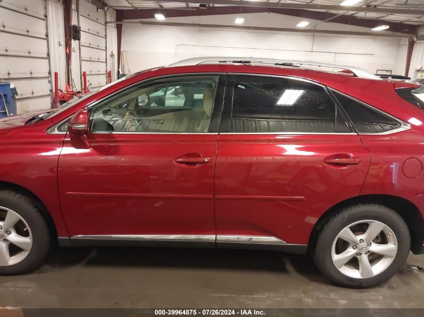 2010 Lexus Rx 350 VIN: 2T2BK1BA1AC075291 Lot: 39964875