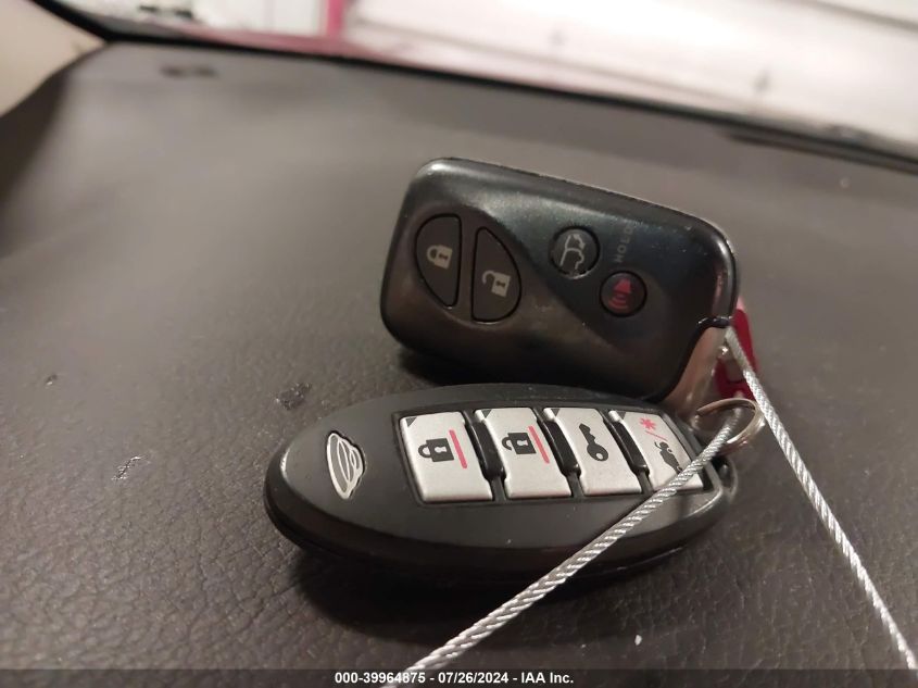 2010 Lexus Rx 350 VIN: 2T2BK1BA1AC075291 Lot: 39964875