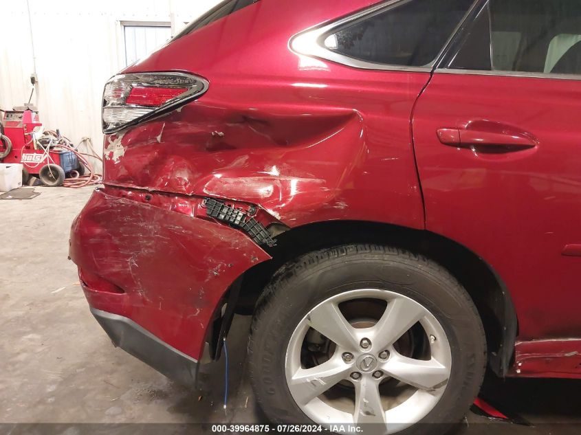 2010 Lexus Rx 350 VIN: 2T2BK1BA1AC075291 Lot: 39964875