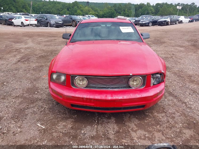 2006 Ford Mustang V6 VIN: 1ZVFT80N565227057 Lot: 39964878