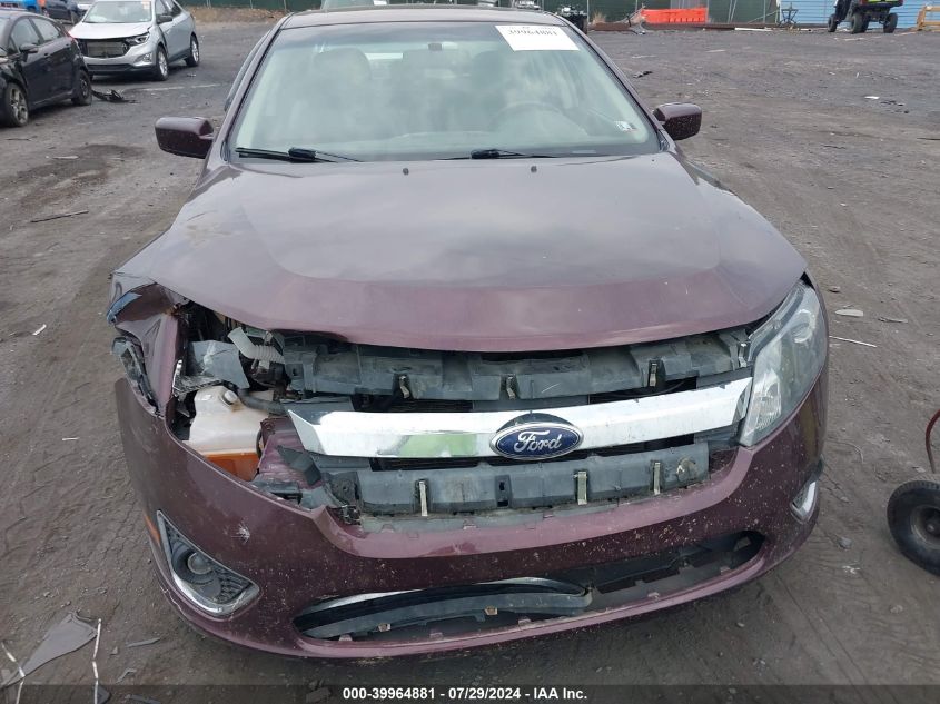 2012 Ford Fusion Sel VIN: 3FAHP0JA4CR298407 Lot: 39964881