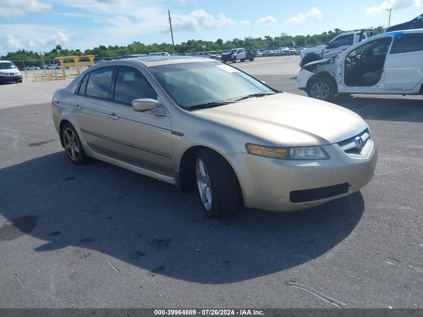 19UUA66285A022180 | 2005 ACURA TL