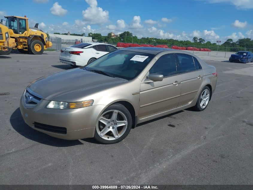 19UUA66285A022180 | 2005 ACURA TL