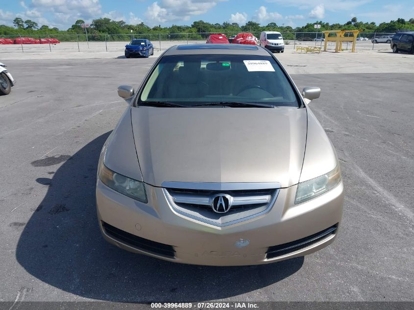 2005 Acura Tl VIN: 19UUA66285A022180 Lot: 39964889