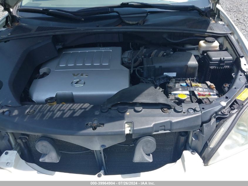 2007 Lexus Rx 350 VIN: 2T2HK31U87C025868 Lot: 39964904