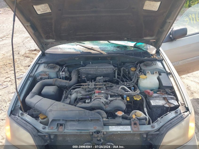 2001 Subaru Outback VIN: 4S3BH665X17614263 Lot: 39964941