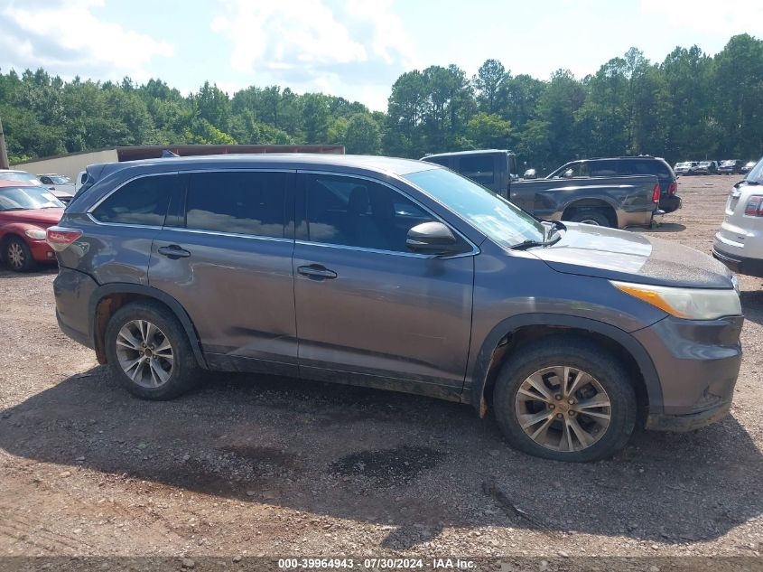 2014 TOYOTA HIGHLANDER LE PLUS V6 - 5TDBKRFH9ES065468