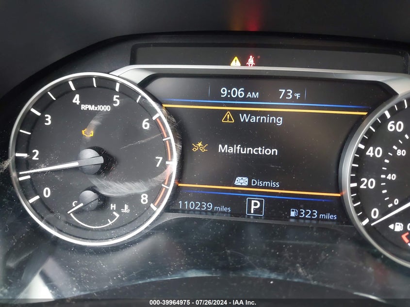 2020 Nissan Altima Sr Vc-Turbo Fwd VIN: 1N4AL4CV4LC137459 Lot: 39964975