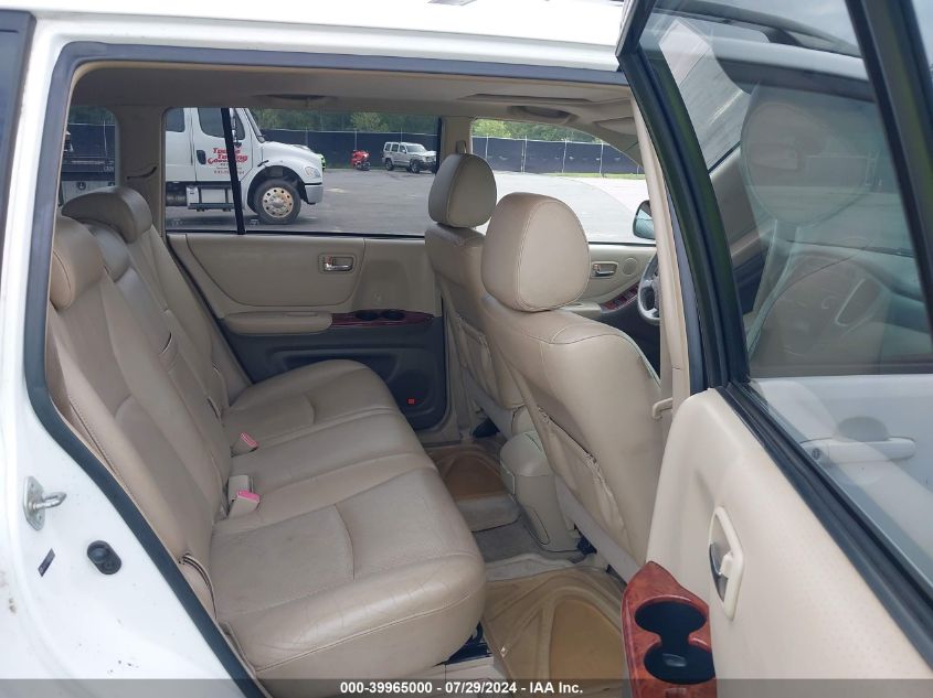 2006 Toyota Highlander Limited V6 VIN: JTEEP21A960142372 Lot: 39965000