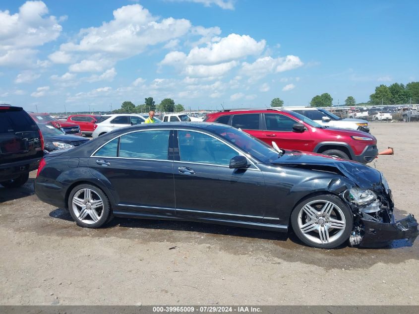 2013 Mercedes-Benz S 550 4Matic VIN: WDDNG9EB4DA523740 Lot: 39965009