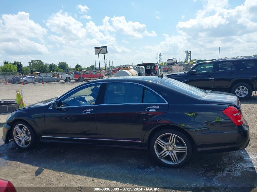 2013 Mercedes-Benz S 550 4Matic VIN: WDDNG9EB4DA523740 Lot: 39965009