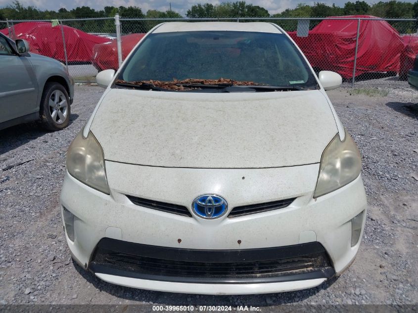 2012 Toyota Prius Three VIN: JTDKN3DU3C1505554 Lot: 39965010