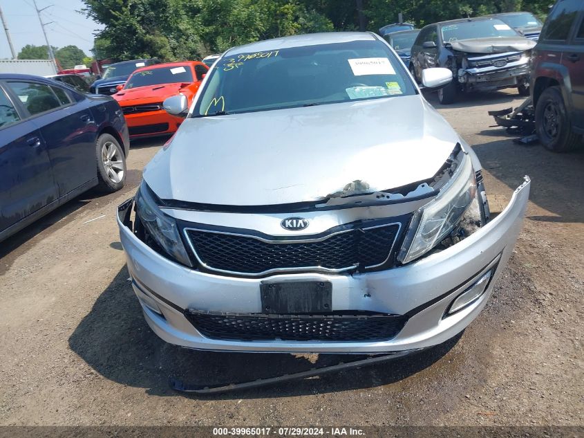 2015 Kia Optima Lx VIN: 5XXGM4A79FG452901 Lot: 39965017