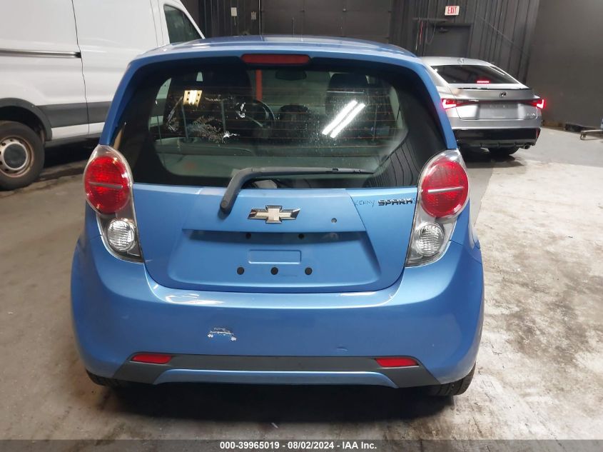 2014 Chevrolet Spark 1Lt VIN: KL8CD6S92EC411463 Lot: 39965019