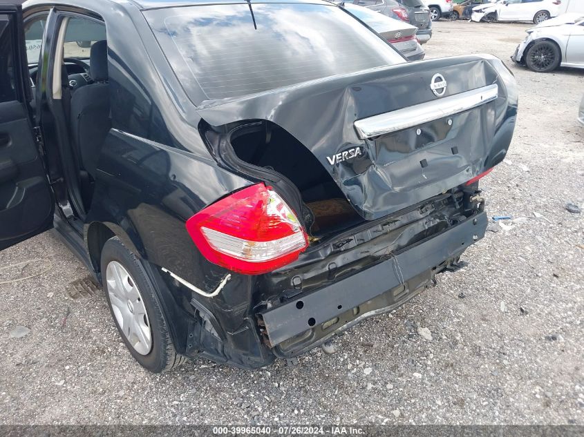 2011 Nissan Versa 1.8S VIN: 3N1BC1AP1BL370416 Lot: 39965040