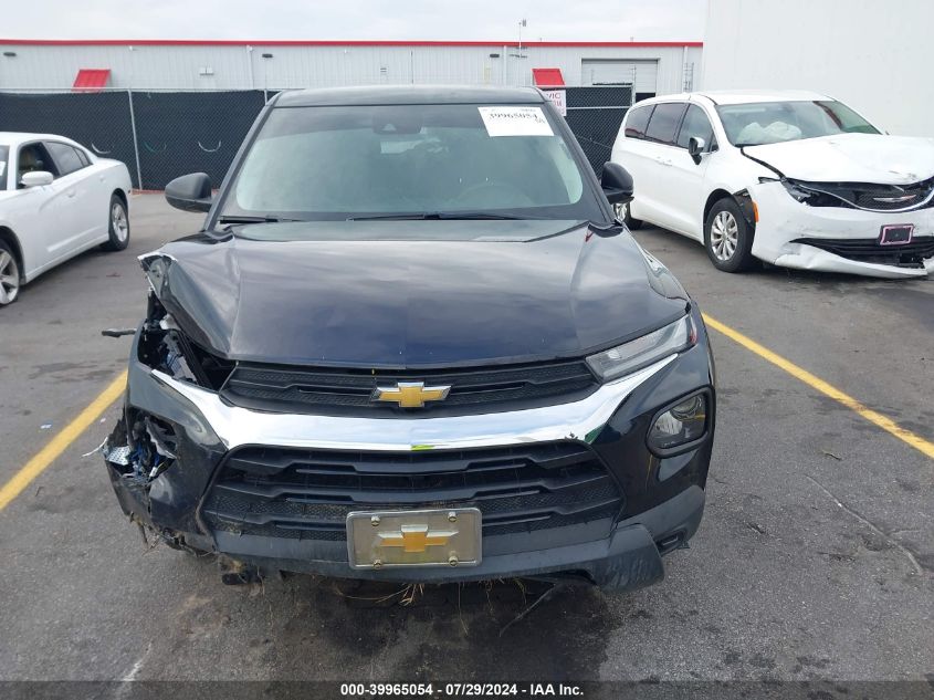 2021 Chevrolet Trailblazer Fwd Ls VIN: KL79MMS27MB151877 Lot: 39965054