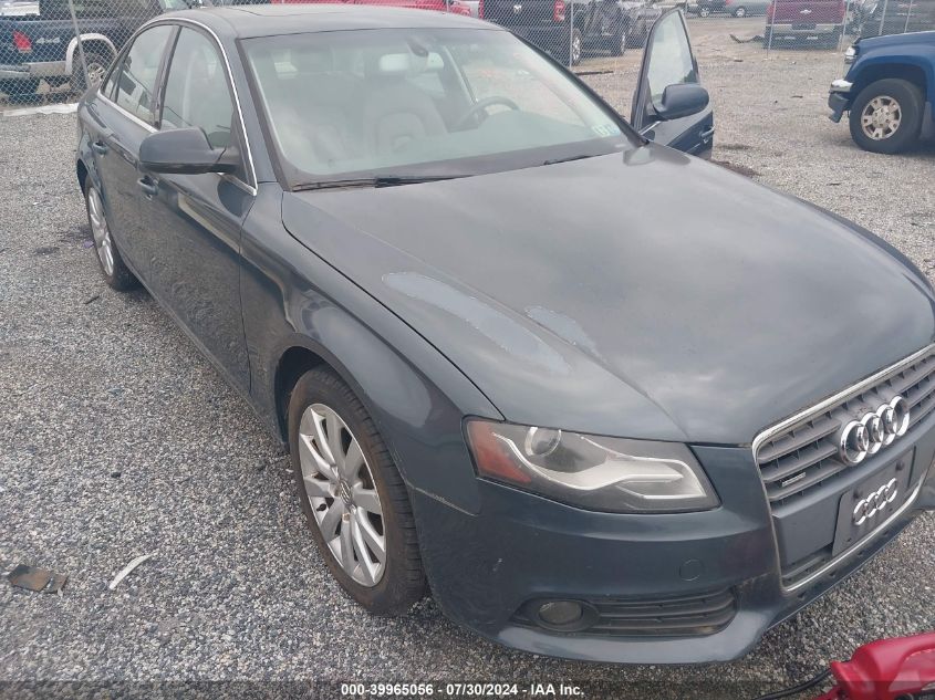 2011 Audi A4 Premium Plus VIN: WAUFFAFL9BN043027 Lot: 39965056