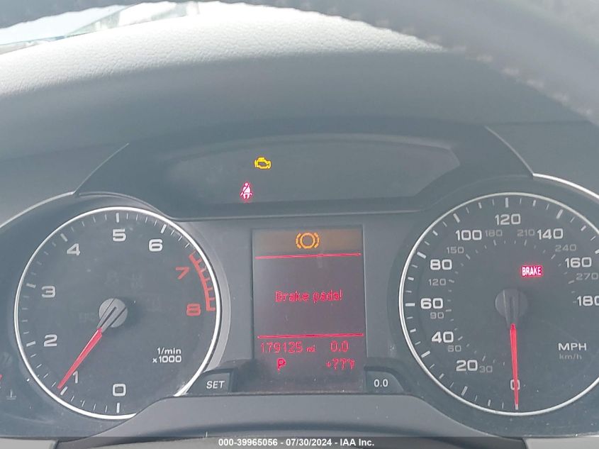 2011 Audi A4 Premium Plus VIN: WAUFFAFL9BN043027 Lot: 39965056