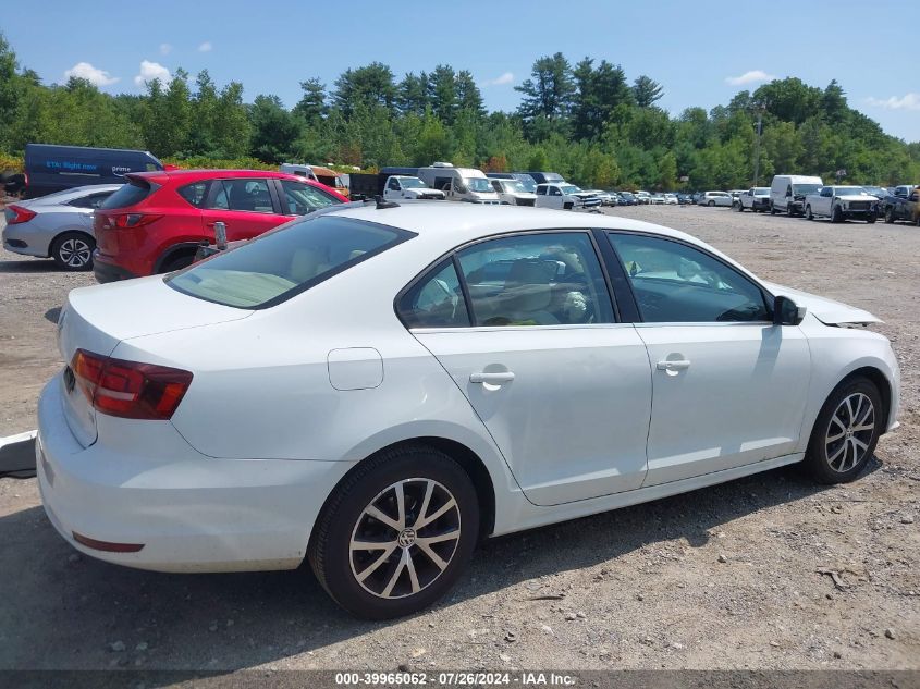 2017 Volkswagen Jetta 1.4T Se VIN: 3VWDB7AJ1HM287401 Lot: 39965062