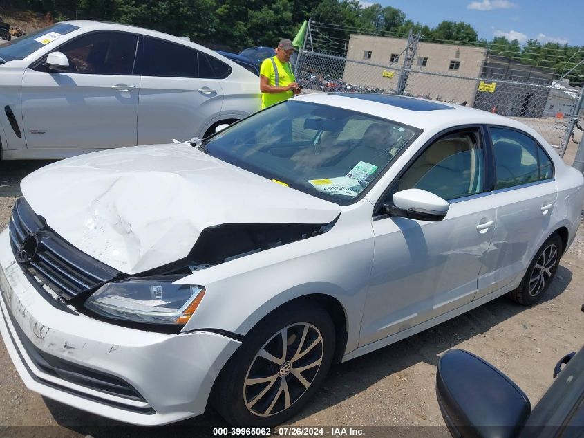 2017 Volkswagen Jetta 1.4T Se VIN: 3VWDB7AJ1HM287401 Lot: 39965062