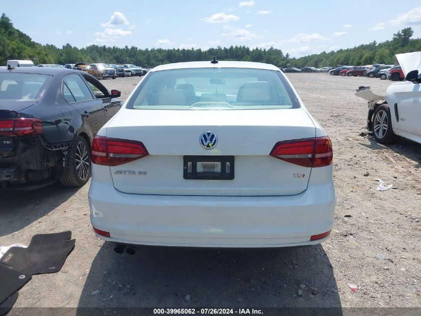 2017 Volkswagen Jetta 1.4T Se VIN: 3VWDB7AJ1HM287401 Lot: 39965062