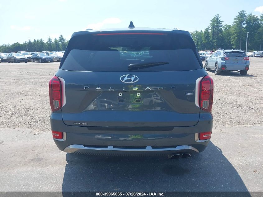 2022 Hyundai Palisade Calligraphy VIN: KM8R7DHEXNU423917 Lot: 39965065