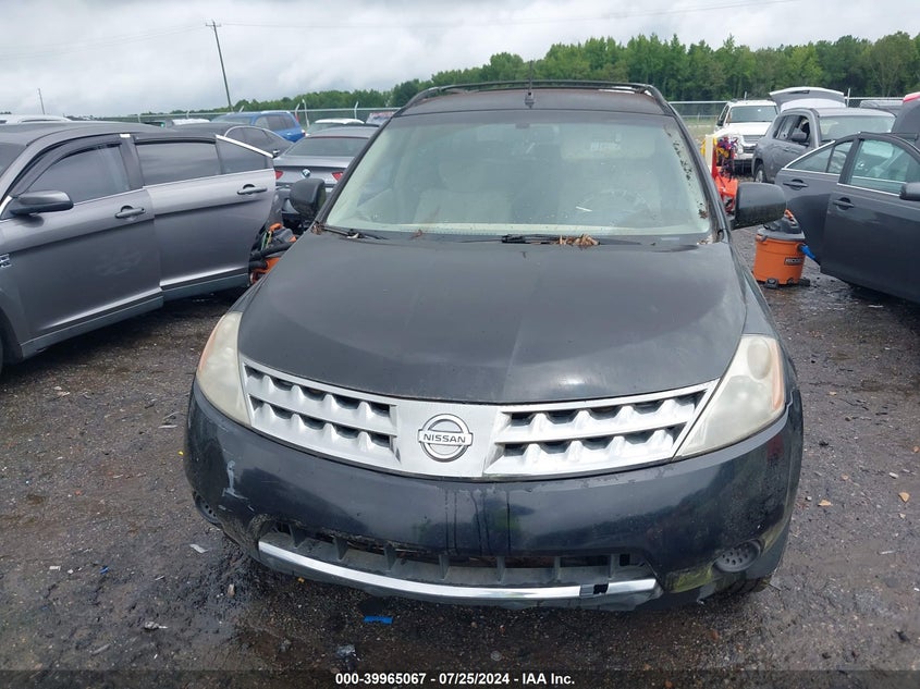 2007 Nissan Murano S VIN: JN8AZ08T17W507378 Lot: 39965067