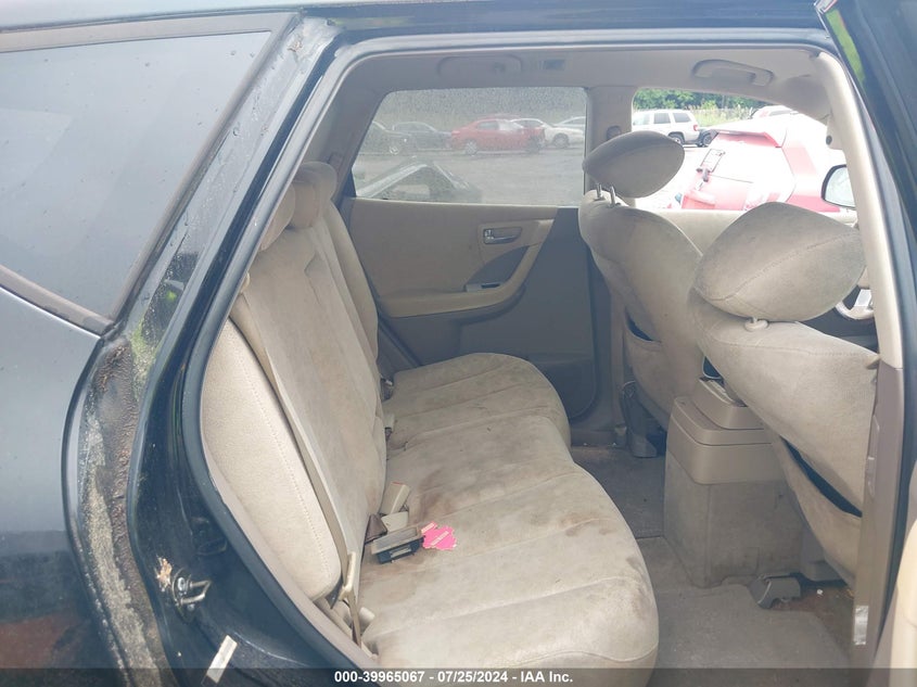 2007 Nissan Murano S VIN: JN8AZ08T17W507378 Lot: 39965067