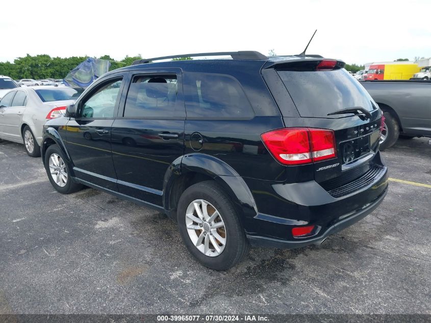 2017 Dodge Journey Sxt VIN: 3C4PDCBG7HT531032 Lot: 39965077