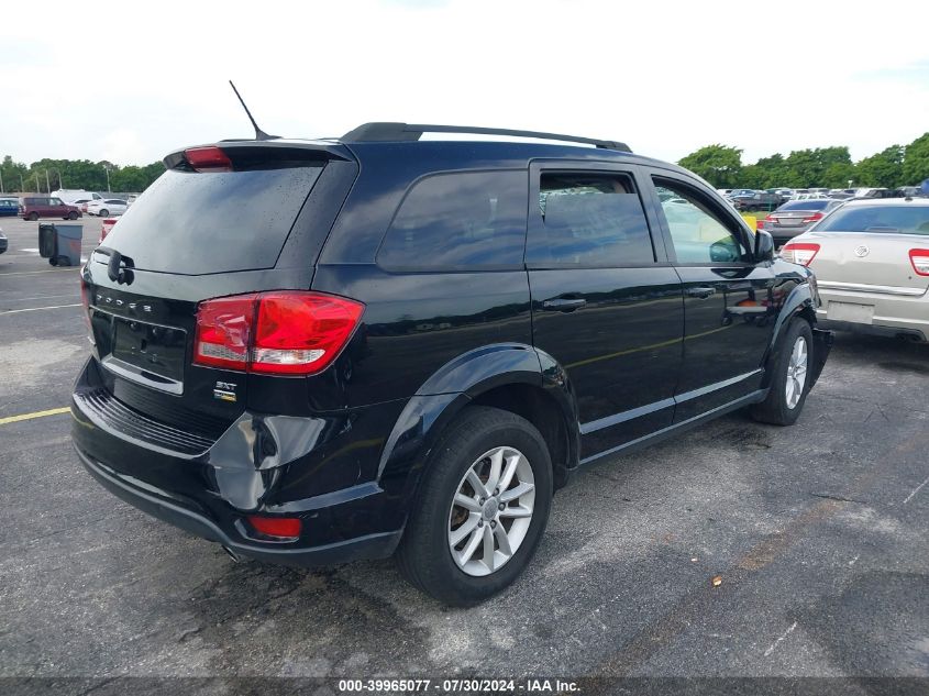 2017 Dodge Journey Sxt VIN: 3C4PDCBG7HT531032 Lot: 39965077