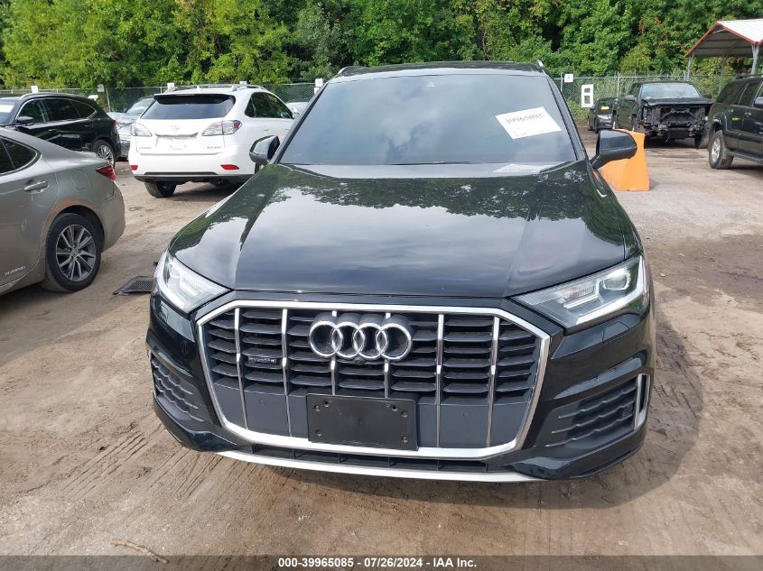 2021 Audi Q7 Premium 45 Tfsi Quattro Tiptronic VIN: WA1AJAF79MD032353 Lot: 39965085