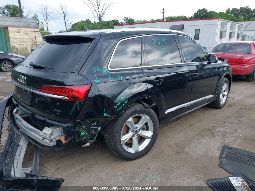 2021 Audi Q7 Premium VIN: WA1AJAF79MD032353 Lot: 39965085