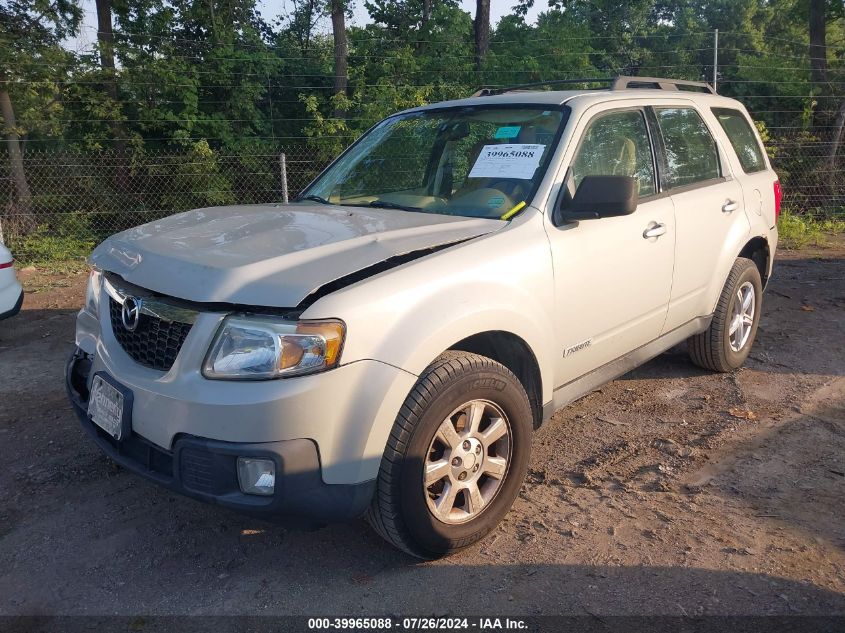 2008 Mazda Tribute S VIN: 4F2CZ96138KM09052 Lot: 39965088