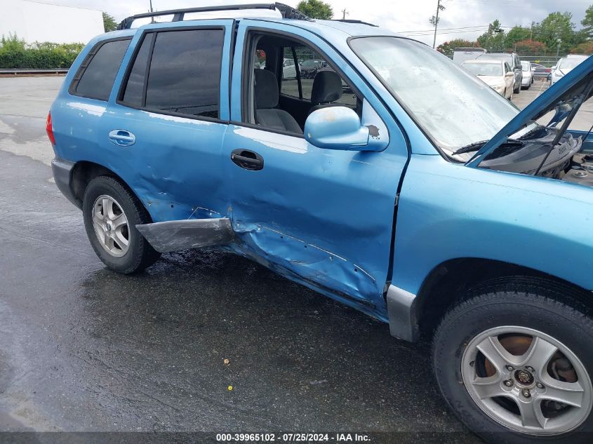 2003 Hyundai Santa Fe Gls/Lx VIN: KM8SC13E73U530245 Lot: 39965102