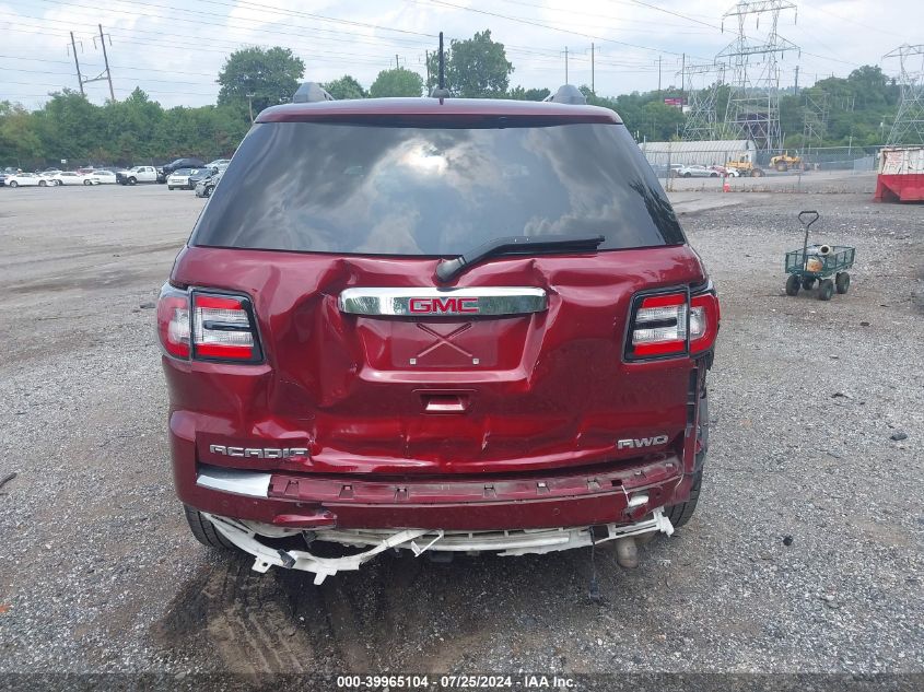 2016 GMC Acadia Slt-1 VIN: 1GKKVRKD0GJ236381 Lot: 39965104